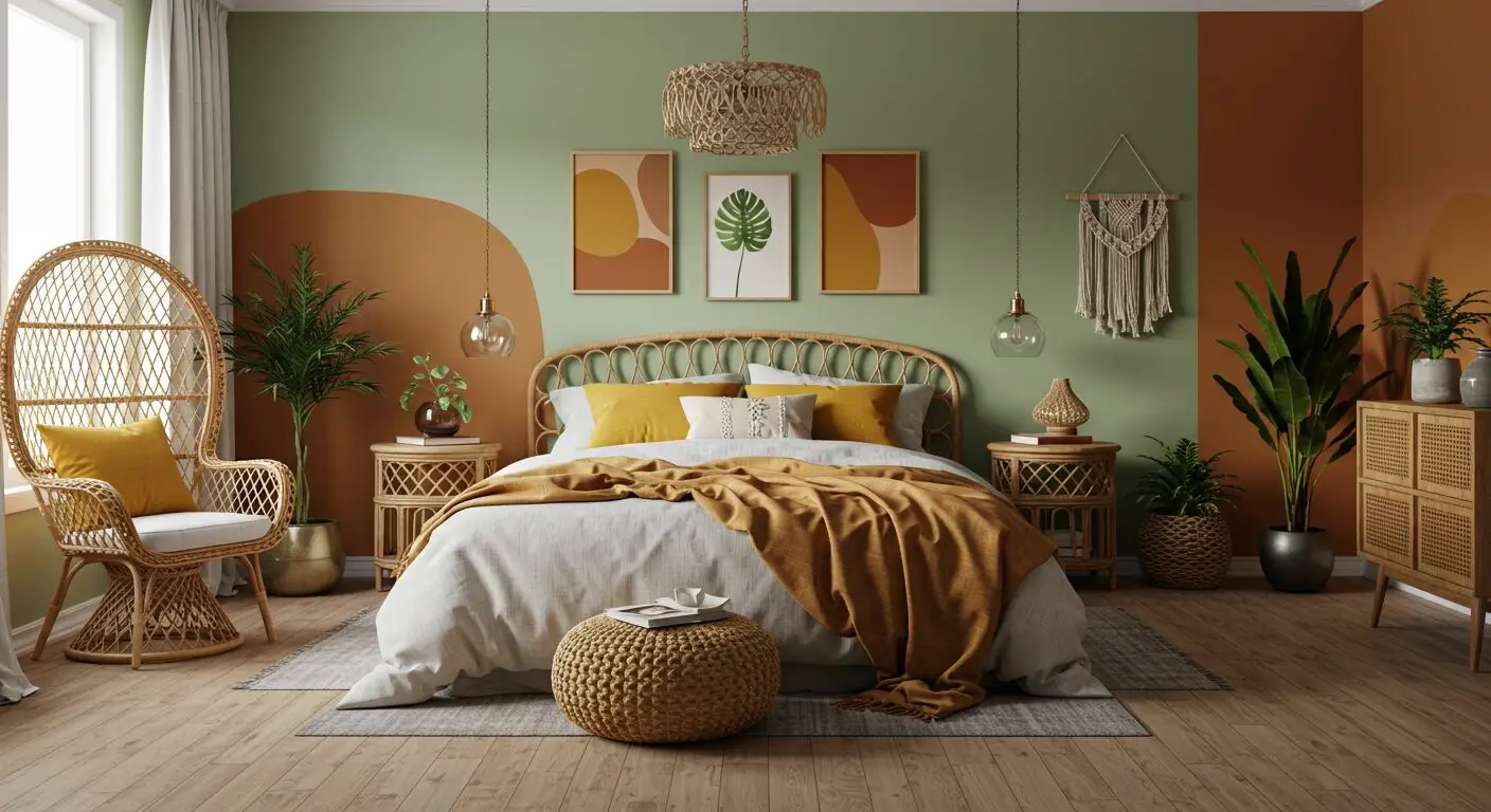 Boho Bedroom Paint Colors
