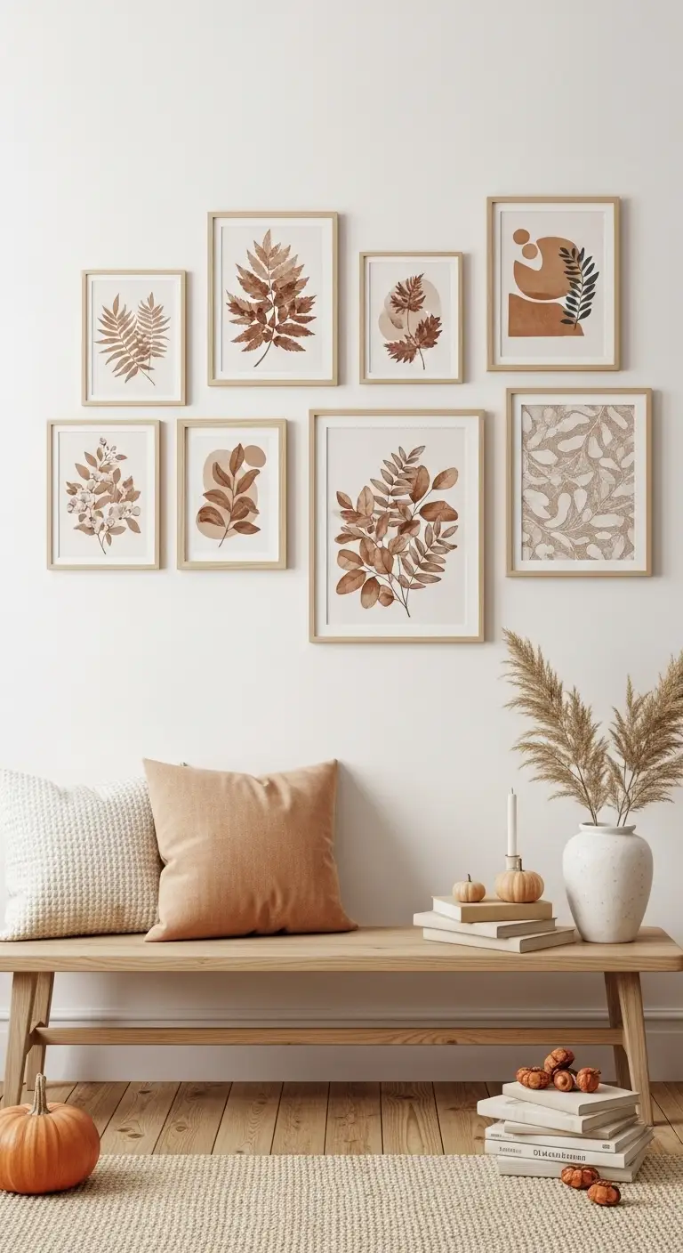 13 Ways to Create a Cozy Fall Sanctuary at Home 13 Add Warm Wall Art to Your Cozy Fall Sanctuary