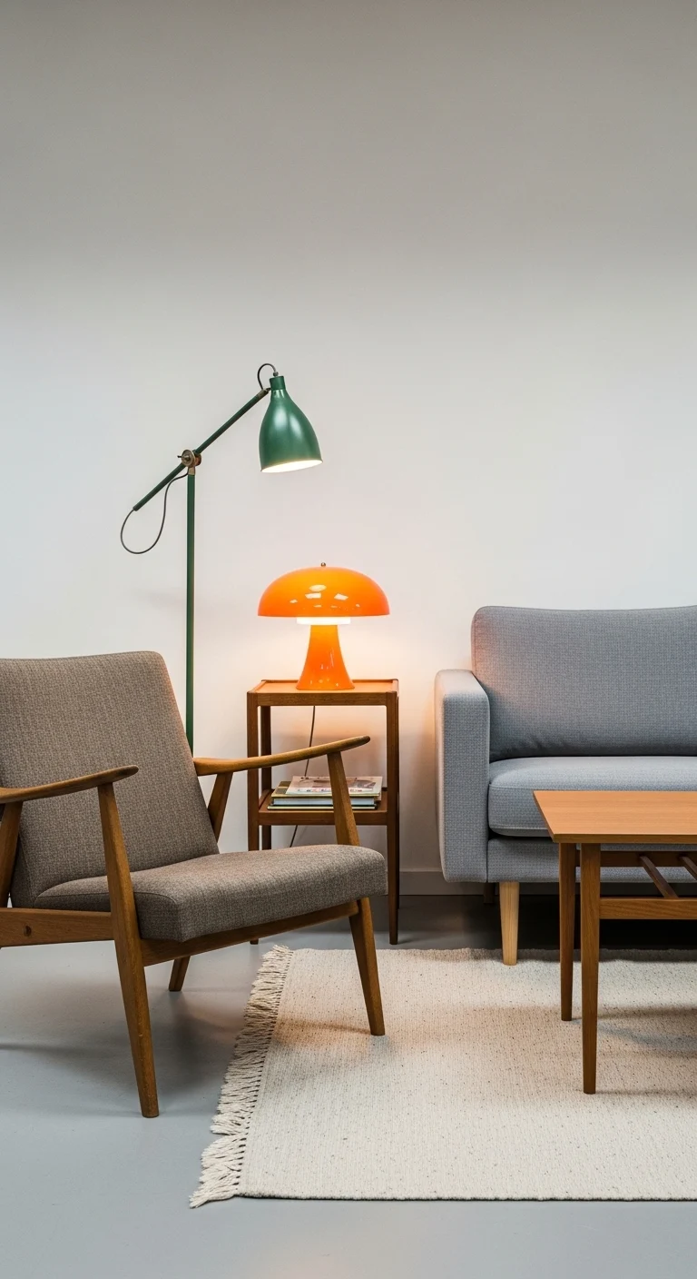 15 Minimalist Scandinavian Living Room Ideas to Try 16 Blend Vintage Pieces with Modern Elements