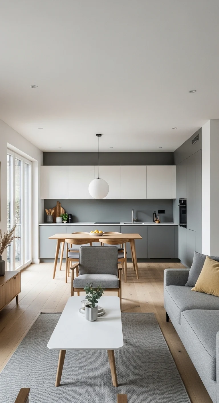15 Small Open Concept Kitchen Living Room Ideas for a Spacious Look 15 Choose Low-Profile Furniture for an Open Feel