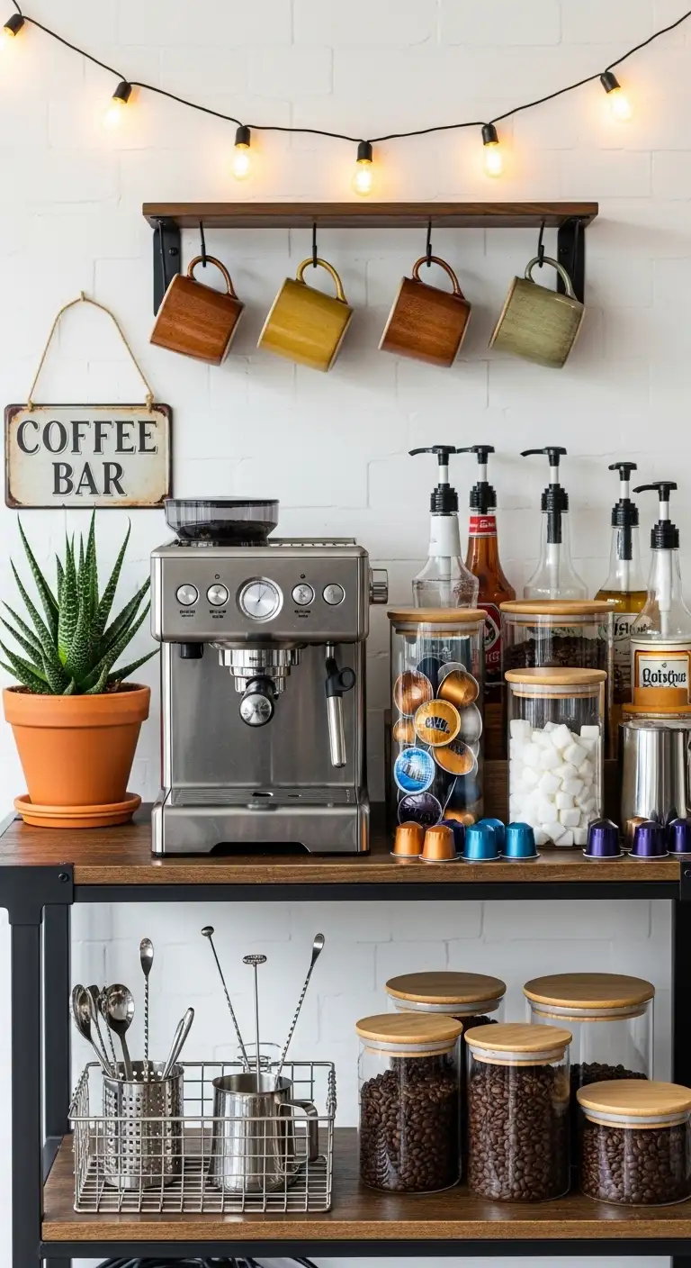 15 Stylish Coffee Bar Ideas for Every Home 2 Coffee Bar Ideas for a Gorgeous, Functional Home Spot