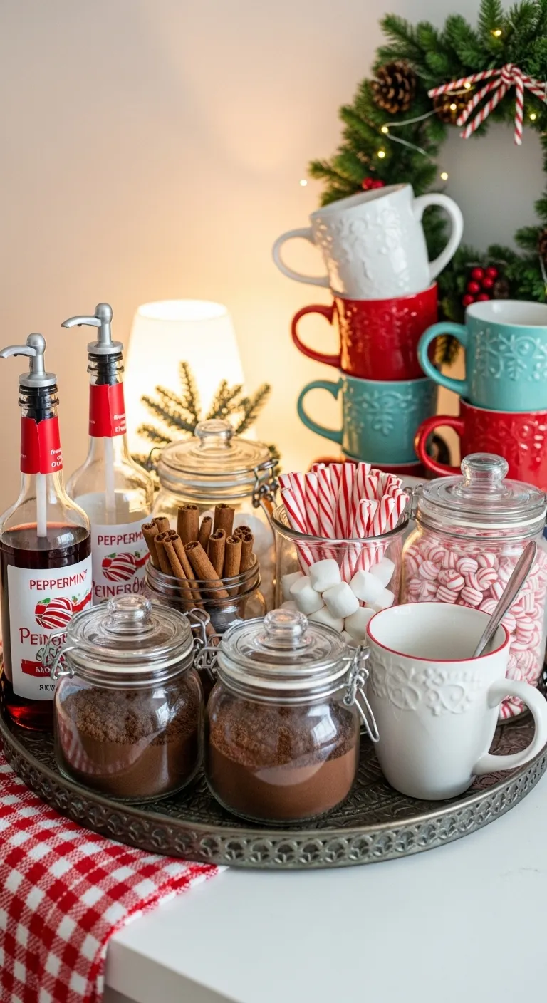 15 Christmas Kitchen Decor Ideas for a Festive Touch 10 Create a Christmas Coffee Bar