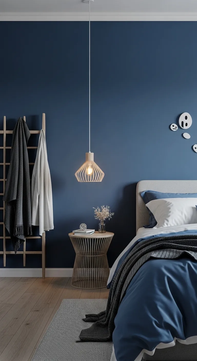 13 Stylish Blue Bedroom Ideas for a Serene Atmosphere 2 Creating Peaceful Blue Vibes