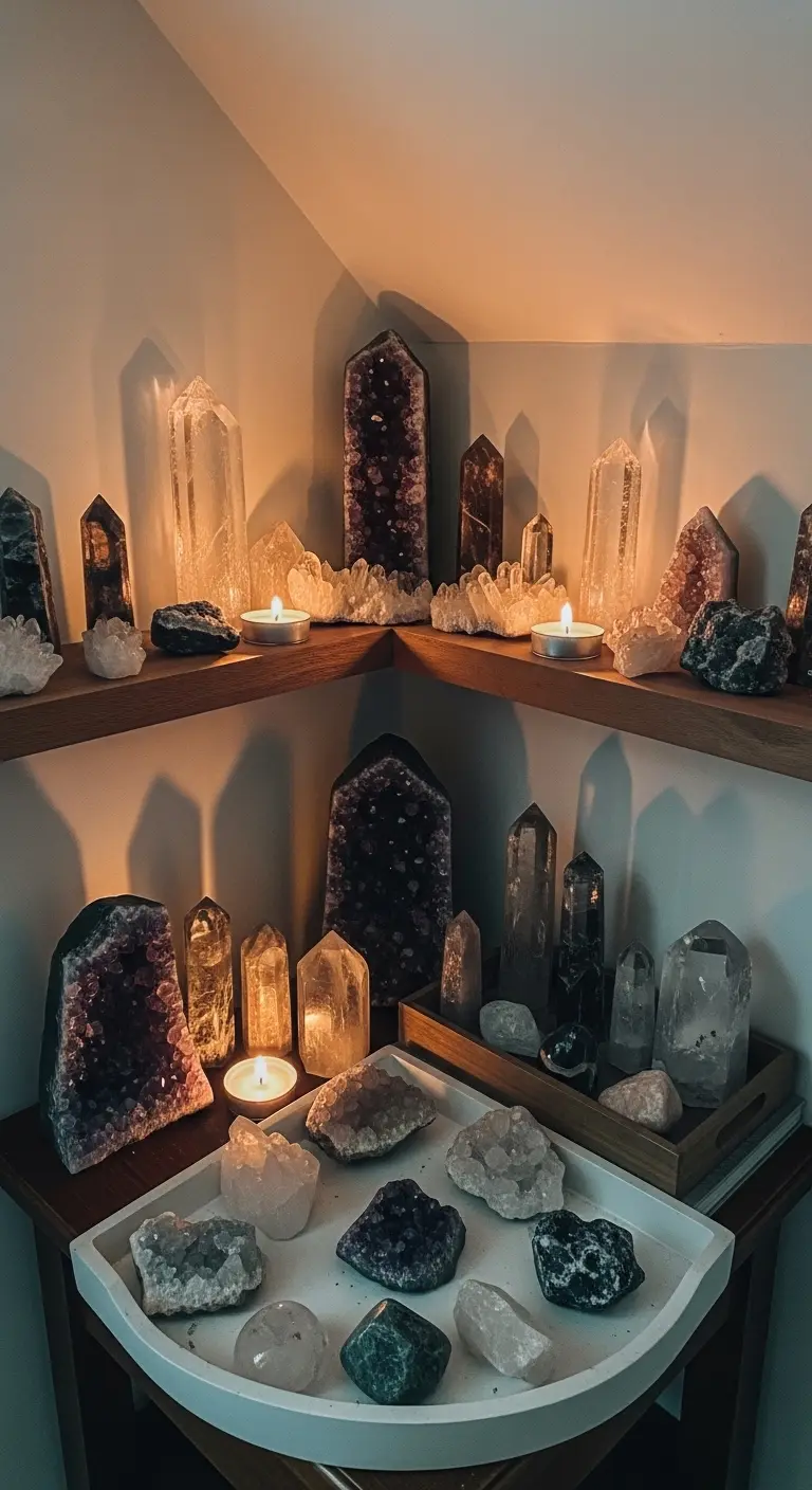 13 Spellbinding Witchy Attic Bedroom Ideas 11 Crystal Corner Energy