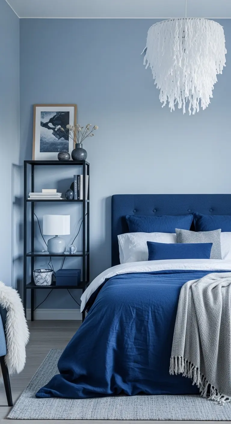 13 Stylish Blue Bedroom Ideas for a Serene Atmosphere 15 Go Monochromatic with a Blue Bedroom Theme