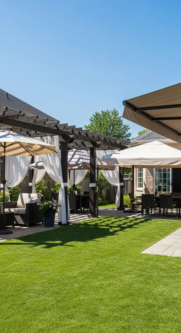 15 Easy Summer Backyard Prep Ideas for a Relaxing Season 13 Incorporate Shade Solutions