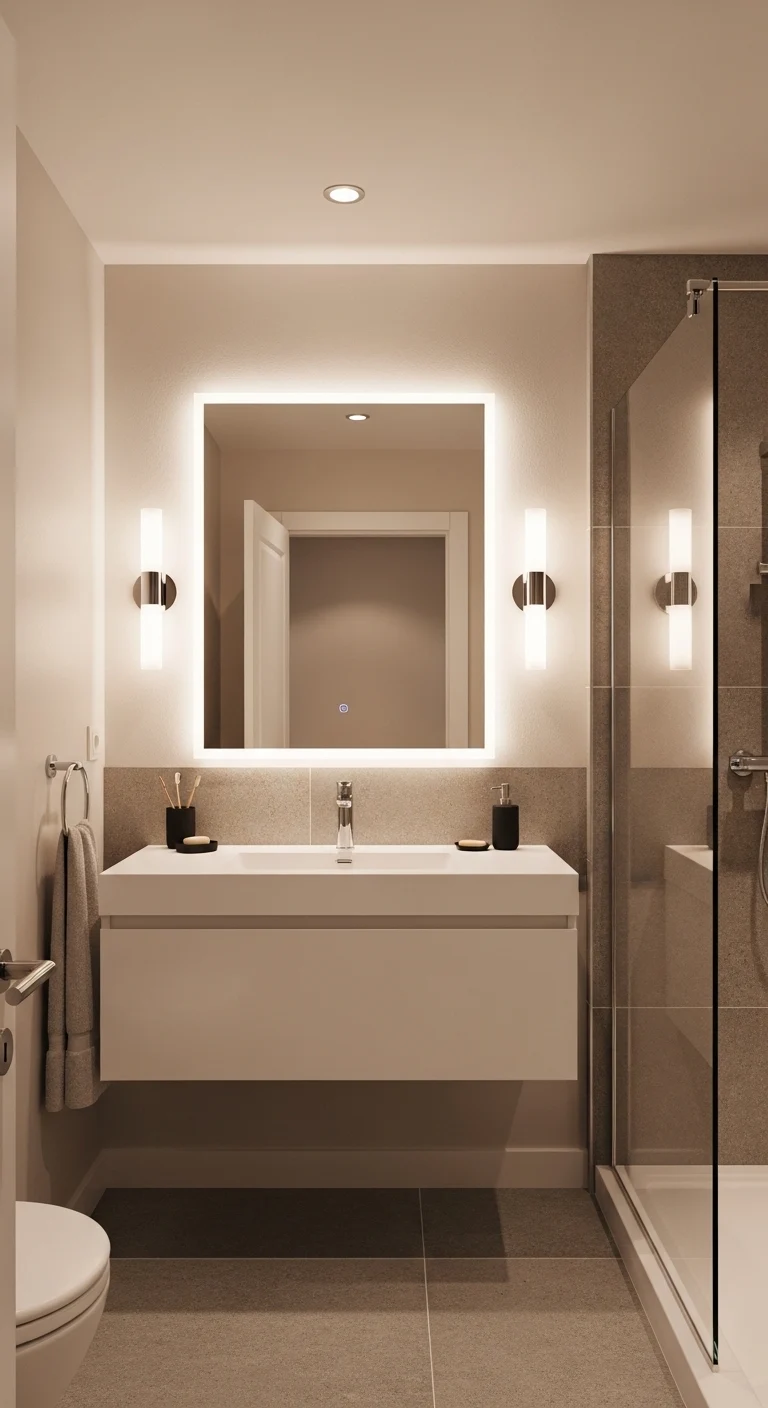11 Small Bathroom Remodels That Maximize Space 13 Incorporate Smart Lighting Solutions