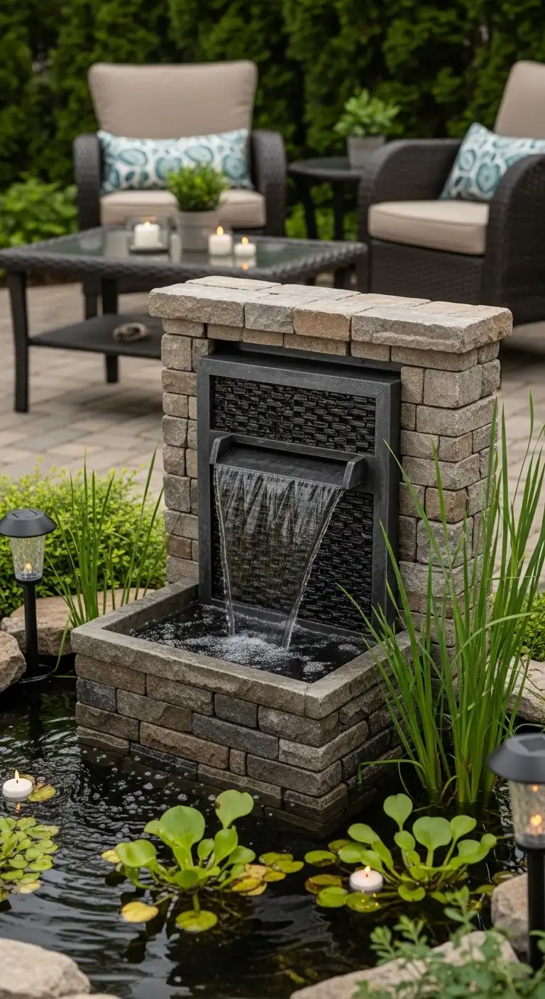 15 Easy Summer Backyard Prep Ideas for a Relaxing Season 9 Install a Water Feature