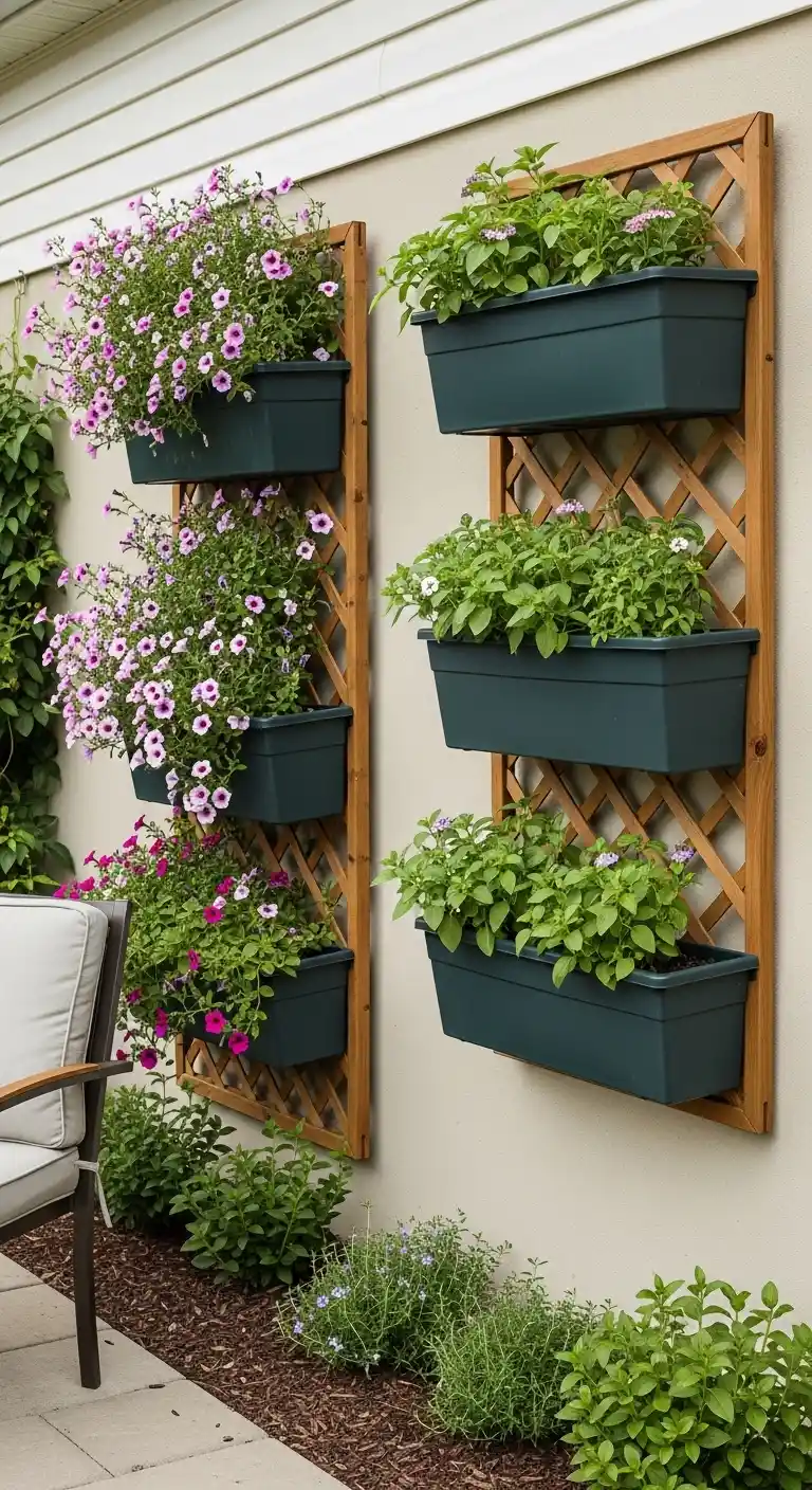15 Easy Summer Backyard Prep Ideas for a Relaxing Season 12 Introduce Vertical Garden Walls