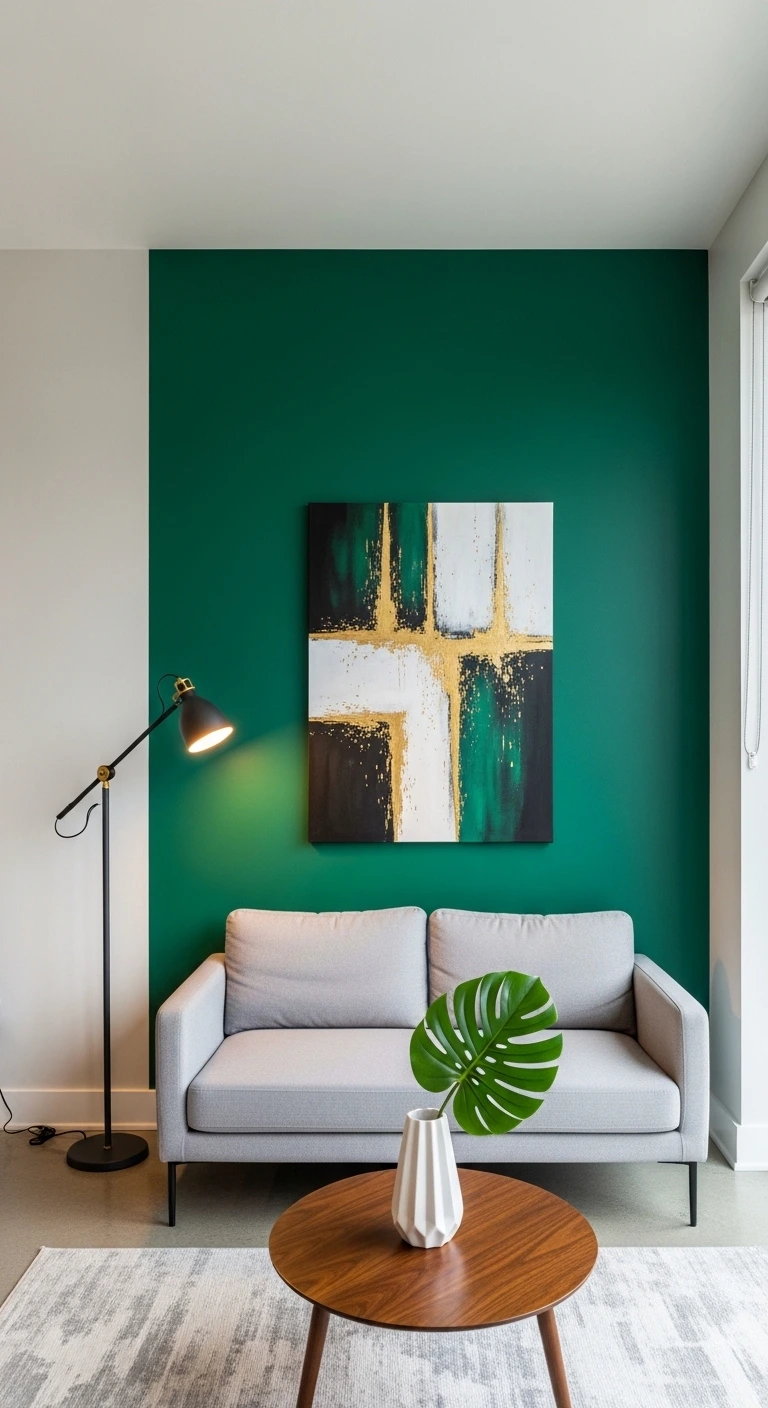 17 Chic Tan Sofa Living Room Ideas for a Neutral Look 17 Make a Statement with Bold Wall Color