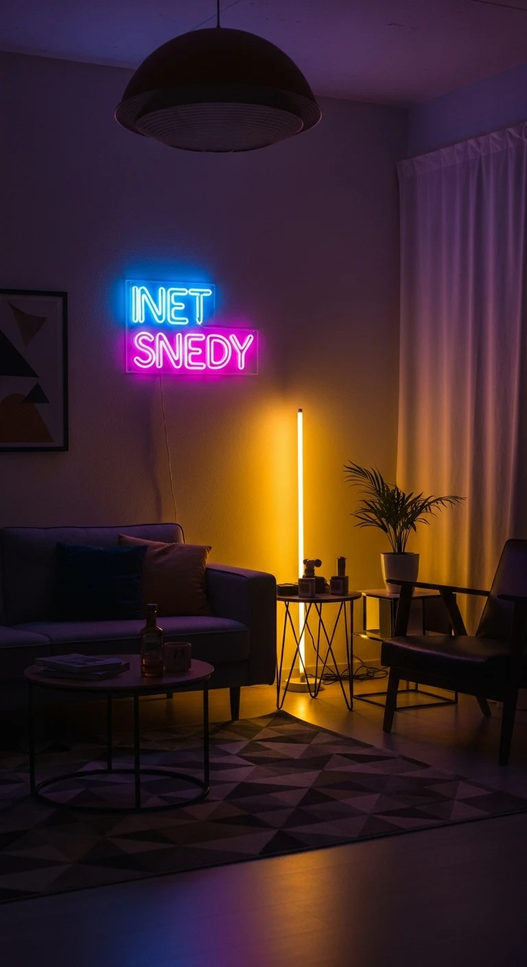 15 Retro Lamps That Add Vintage Charm to Your Space 13 Neon Accent Lamps