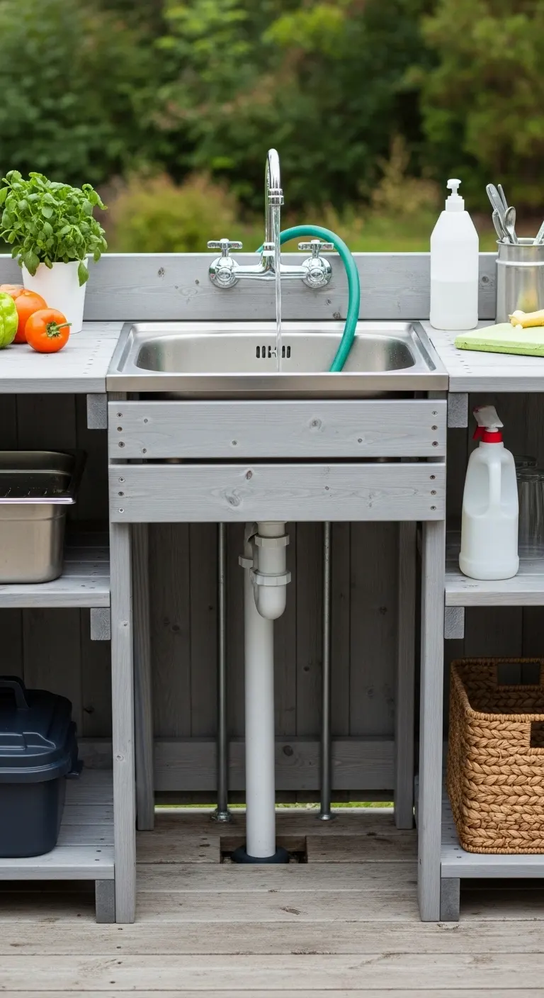 Outdoor Sink Station