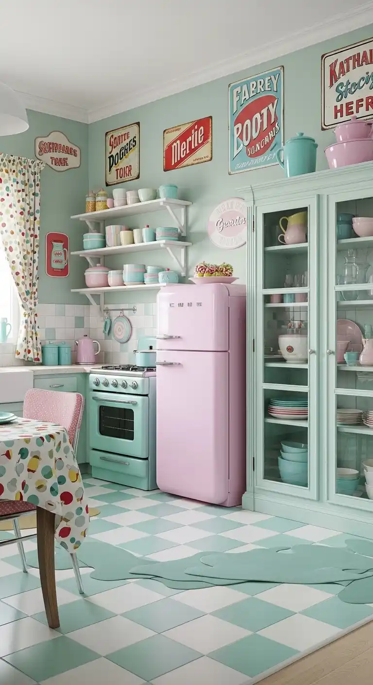 13 Perfect 1950s Kitchen Ideas for a Retro Touch 4 Perfect 1950s Kitchen Ideas for a Retro Touch