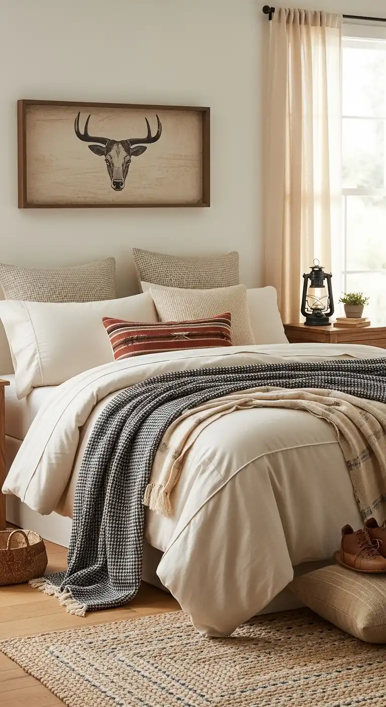 13 Western Bedding Ideas for a Cozy Cabin Feel 15 Personal Touches and Accessories