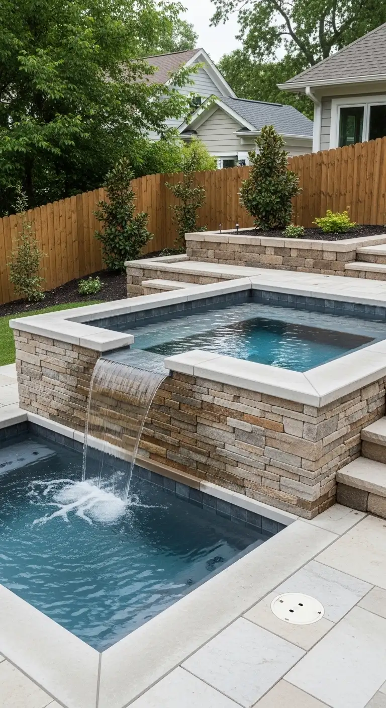 17 Small Backyard Pool Ideas for a Refreshing Escape 14 Try a Raised Pool Design