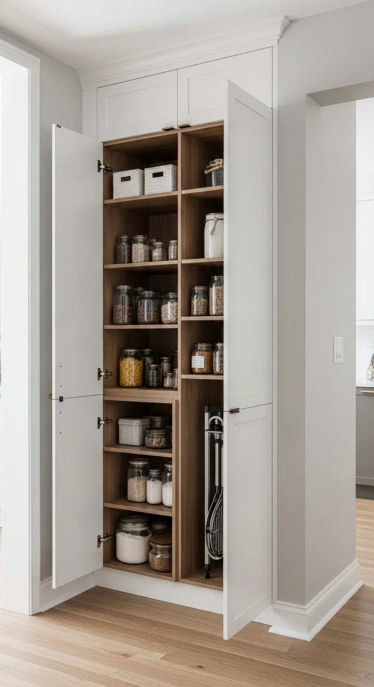 15 Small Open Concept Kitchen Living Room Ideas for a Spacious Look 14 Use Built-In Storage to Reduce Clutter