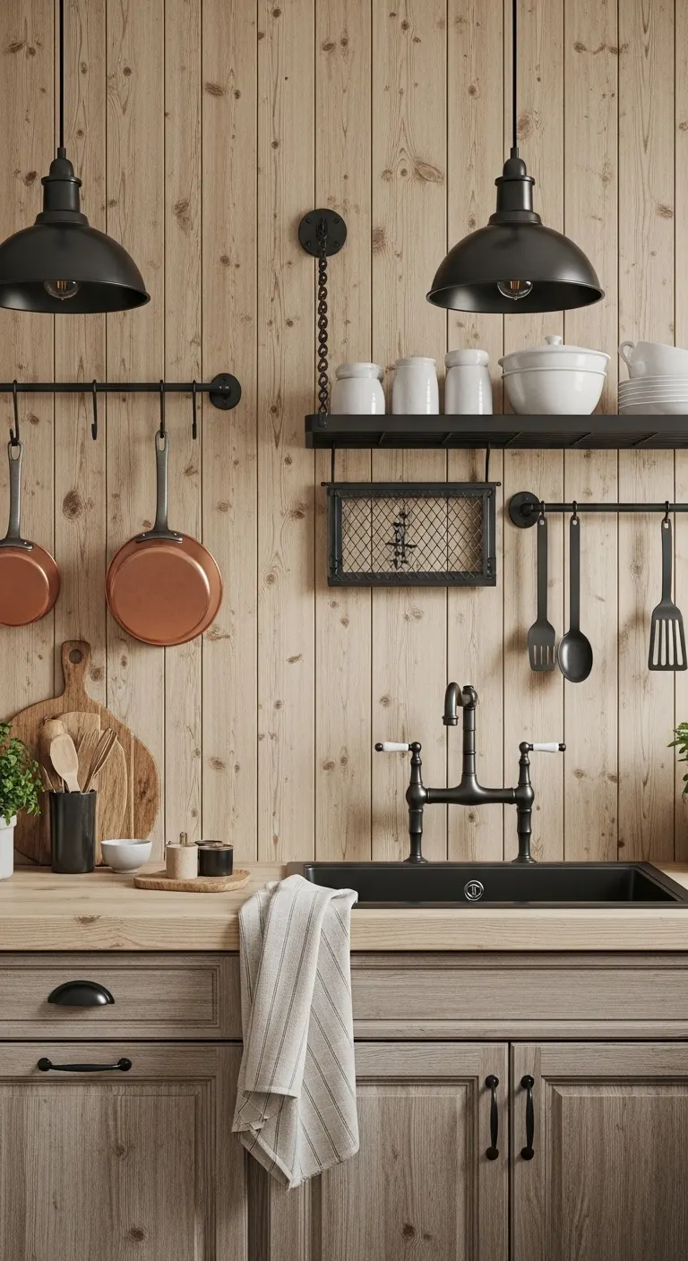 17 Farmhouse Kitchen Decor Ideas for a Rustic Touch 18 Use Metal Accents
