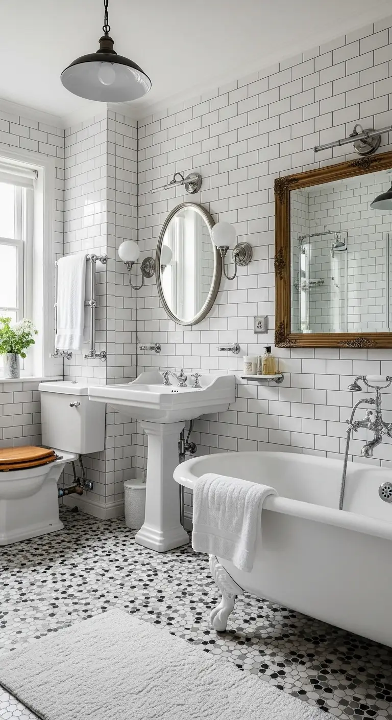 13 Stunning Vintage Bathroom Ideas for a Classic Look 2 Why Go Vintage