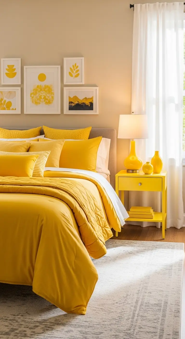 13 Bright and Cheerful Yellow Bedroom Ideas 2 Yellow Bedroom Ideas That Spark Joy
