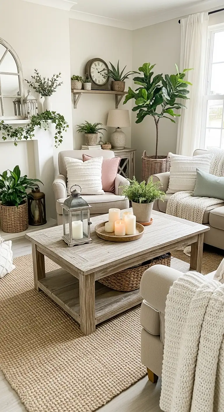 15 Cozy and Lovely Country Living Room Ideas 3 essentials ready for your country living room