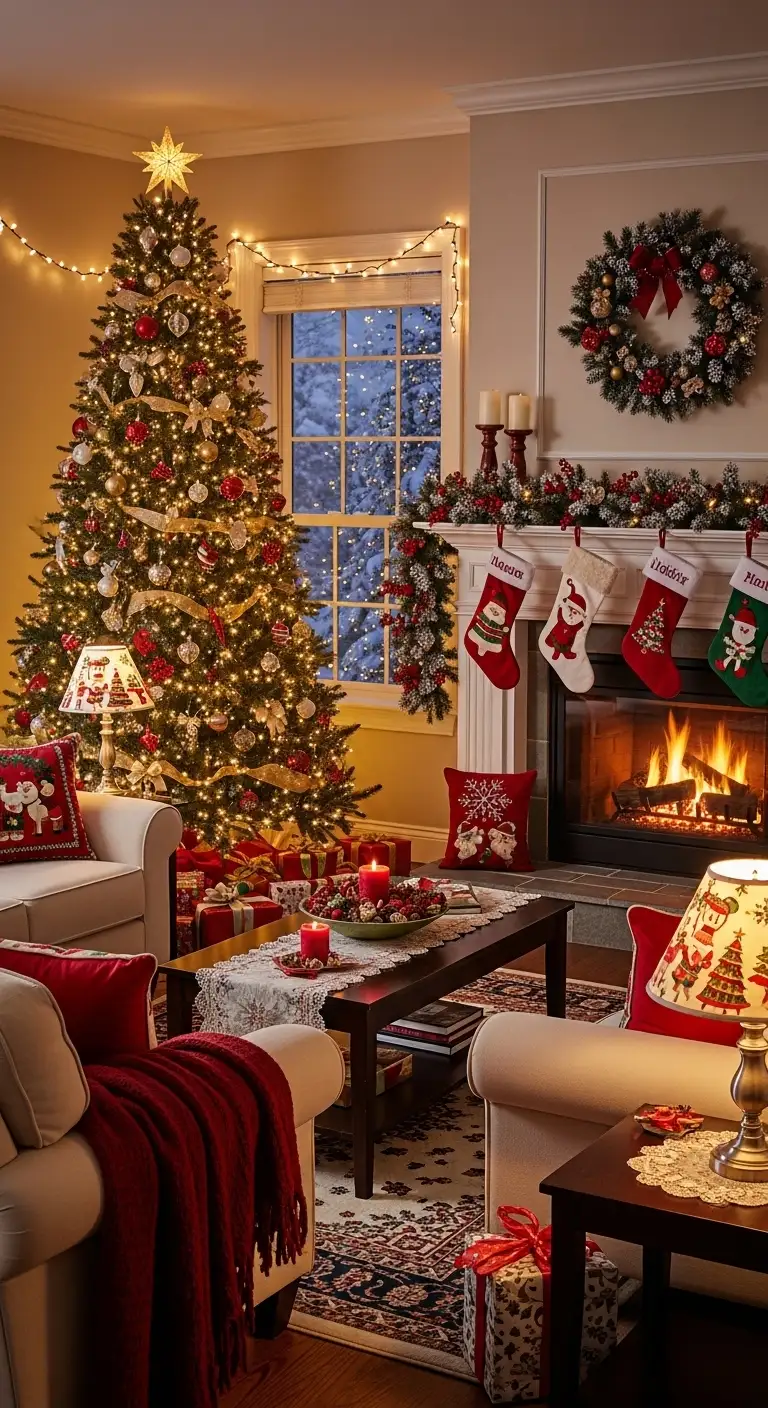 17 Stylish Christmas Living Room Decor Ideas to Try 2 Why Start Decorating Early