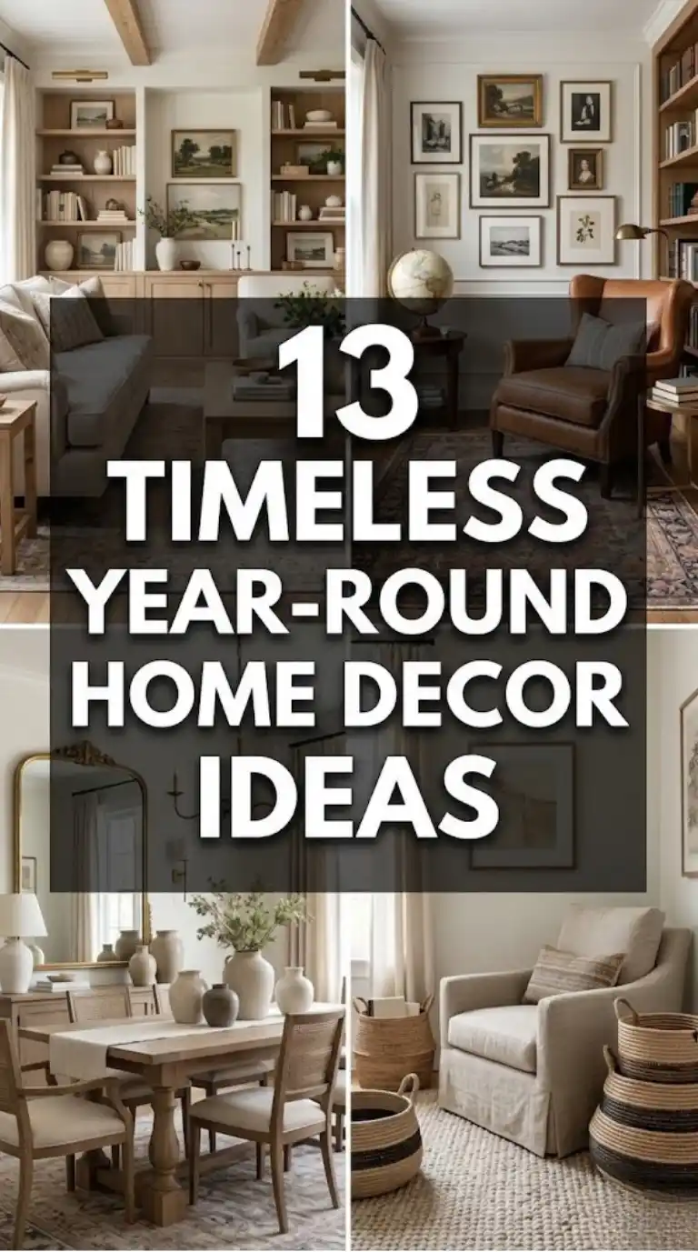 13 Timeless Year-Round Home Decor Ideas 2 13 Timeless Year-Round Home Decor Ideas