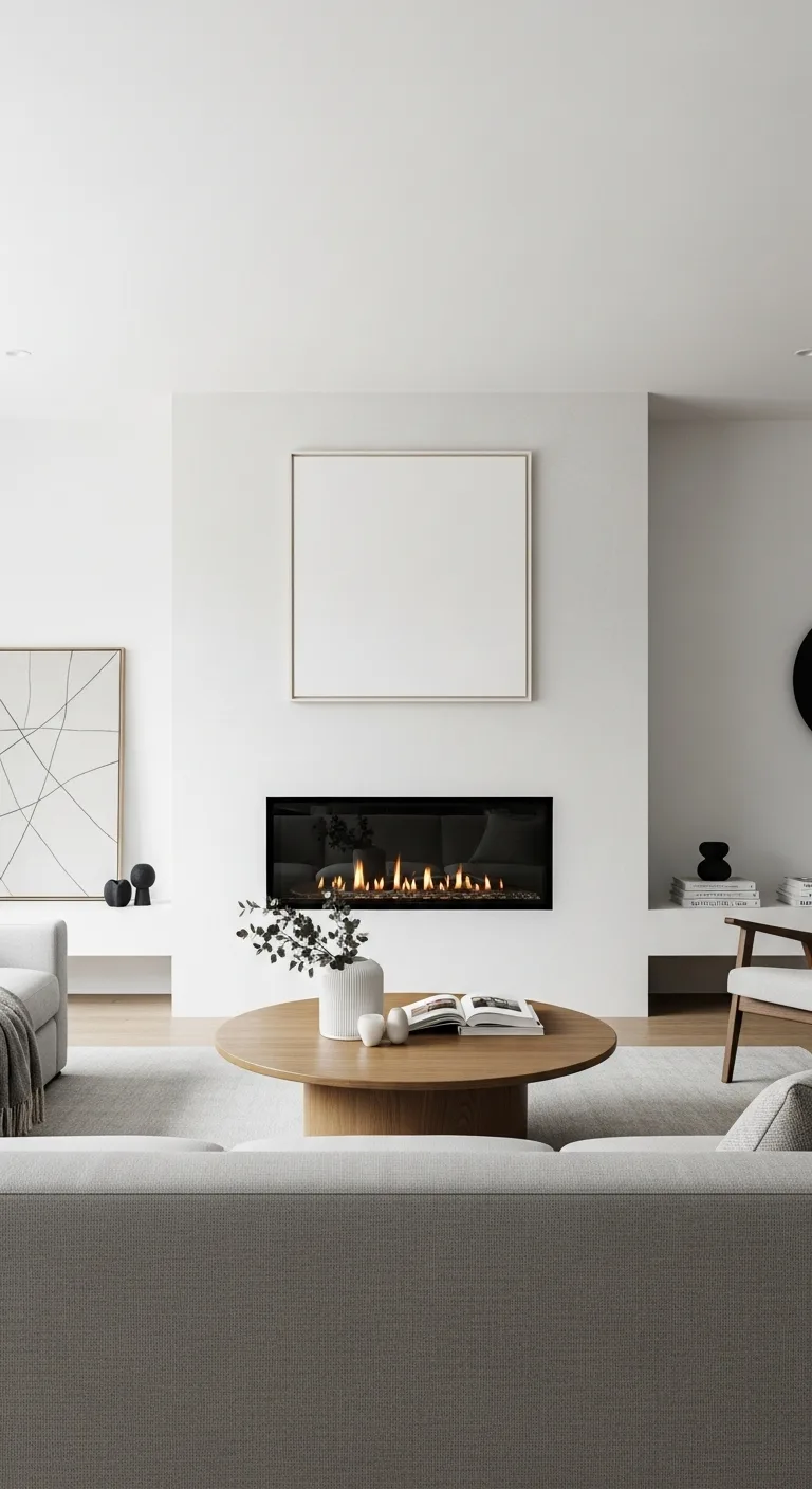 15 Stylish Minimalist Living Room Ideas 15 Create a Focal Point in a Minimalist Living Room