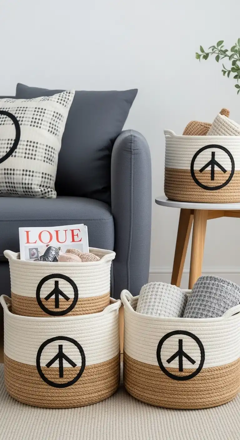 13 Unique Hobo Patterns for a Boho-Chic Look 13 Decorative Hobo Patterned Storage Baskets