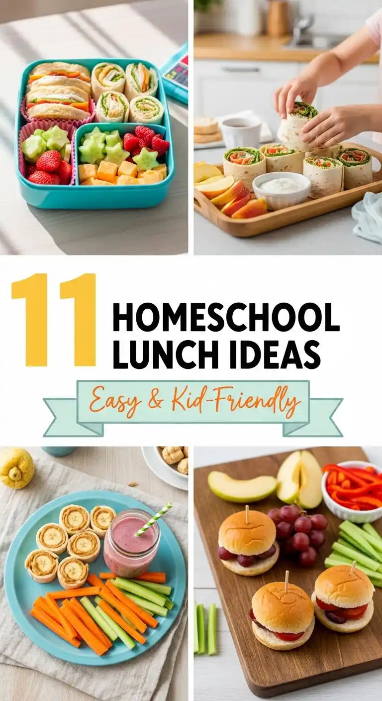 11 Easy and Healthy Homeschool Lunch Ideas 2 Homeschool Lunch Ideas