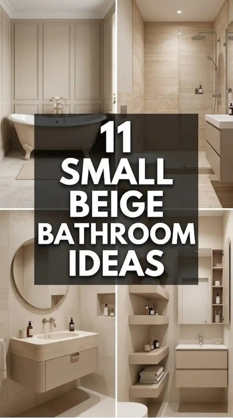 11 Elegant Small Beige Bathroom Ideas for a Warm Look 2 11 Elegant Small Beige Bathroom Ideas for a Warm Look