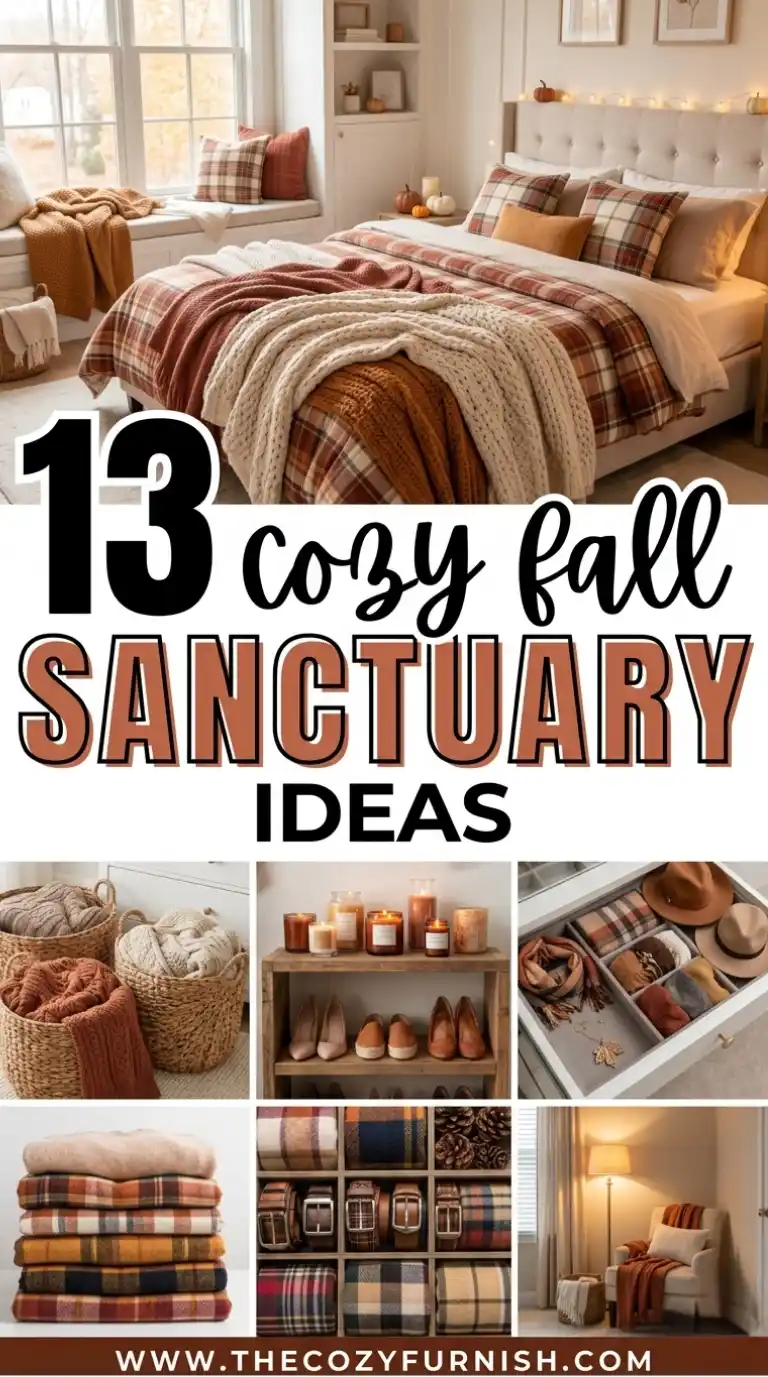 13 Ways to Create a Cozy Fall Sanctuary at Home 2 13 Cozy Fall Sanctuary