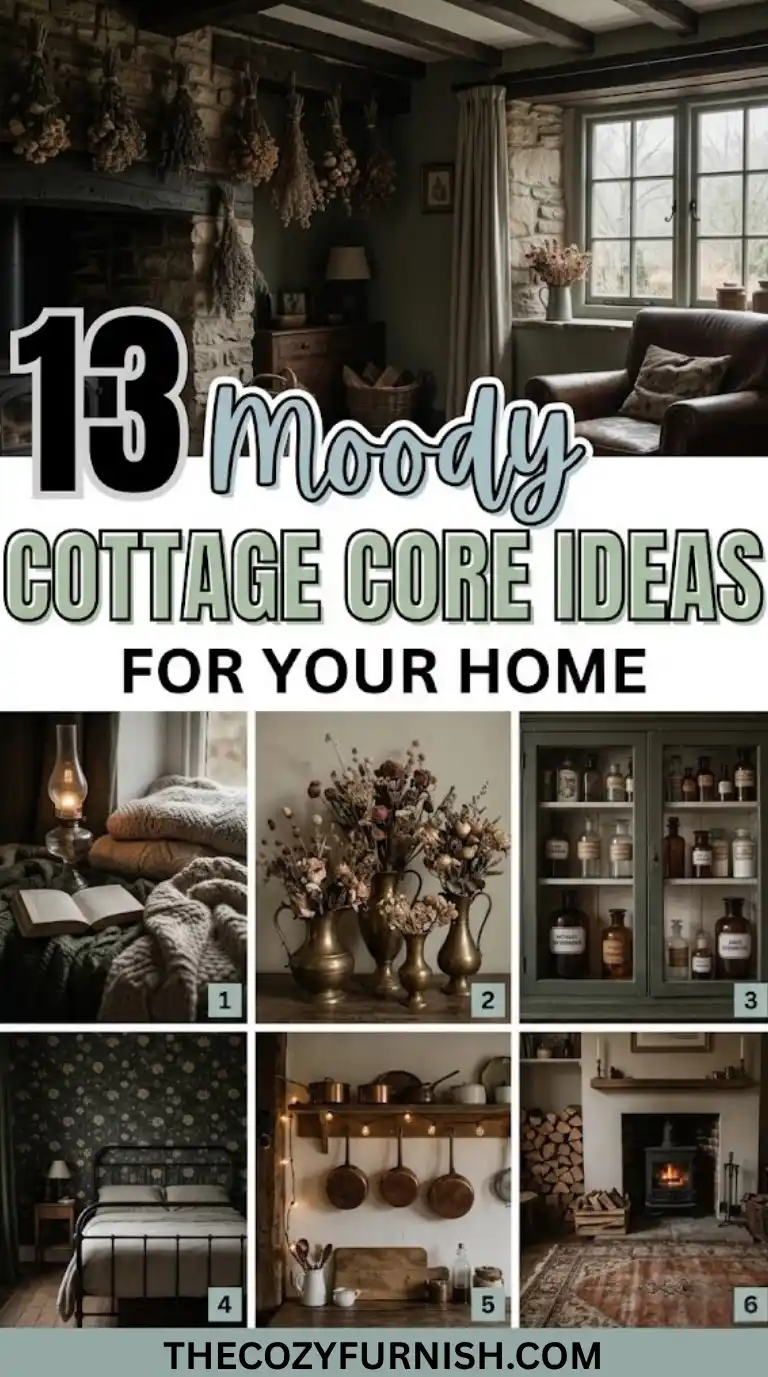 13 Moody Cottage Core Ideas for a Dark and Cozy Aesthetic 2 13 Moody Cottage Core Ideas for Home