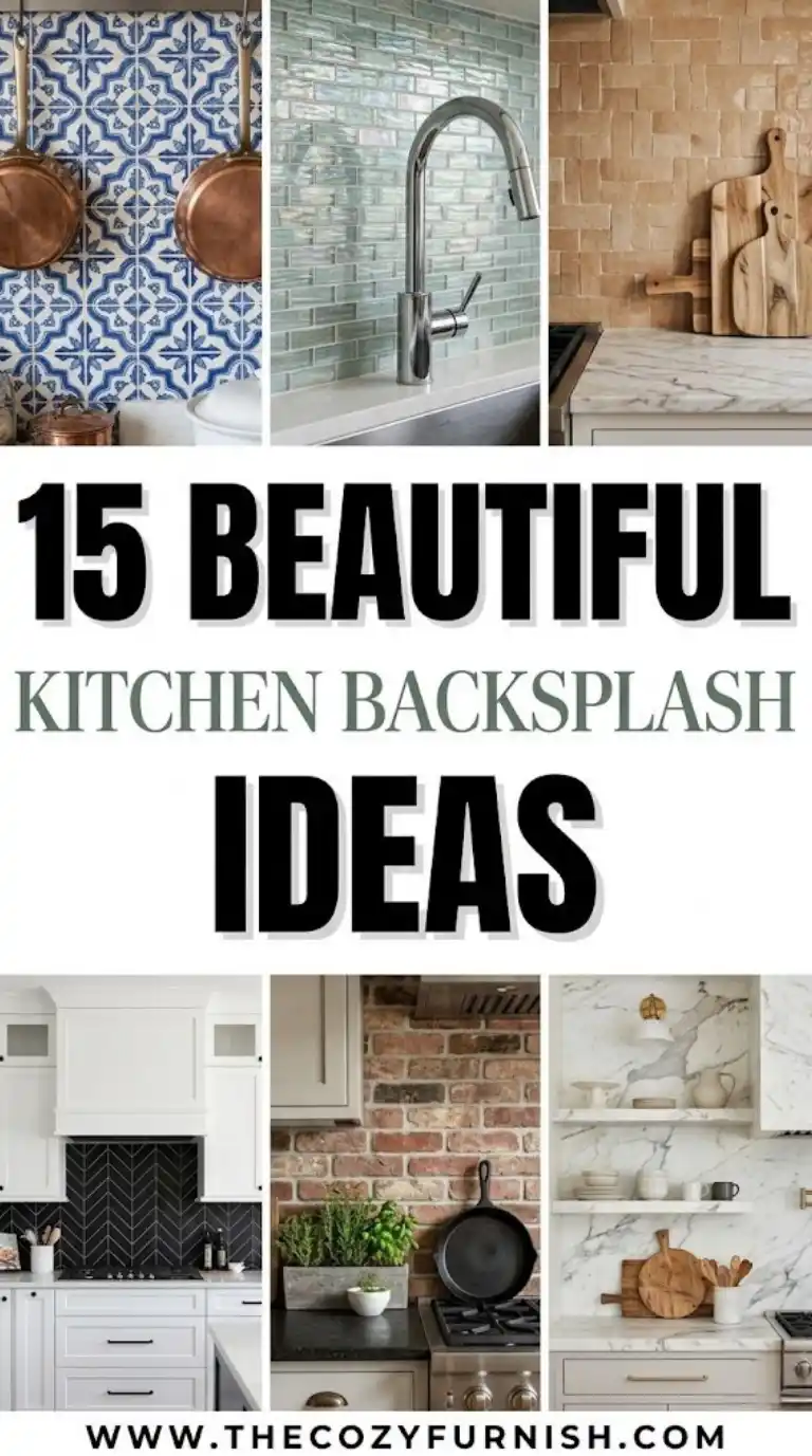 15 Beautiful Kitchen Backsplash Ideas to Elevate Your Space 2 15 Beautiful Kitchen Backsplash Ideas