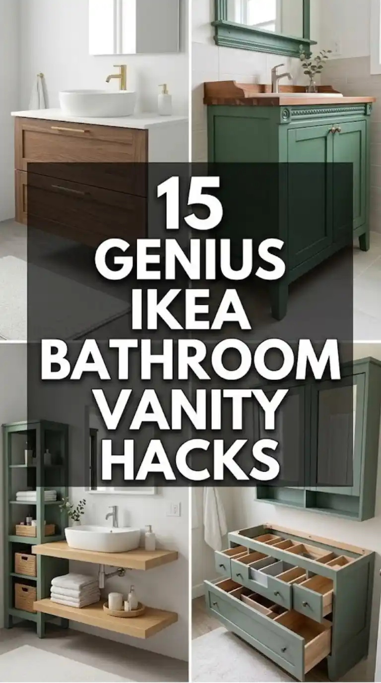 15 Genius IKEA Bathroom Vanity Hacks for a Budget Makeover 2 15 Genius IKEA Bathroom Vanity Hacks for a Budget Makeover