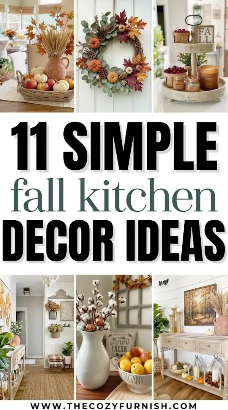 11 Fall Kitchen Decor Ideas for a Warm and Cozy Vibe 2 11 Fall Kitchen Decor Ideas