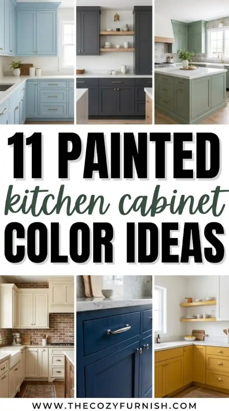 11 Painted Kitchen Cabinet Color Ideas to Refresh Your Space 2 11 Painted Kitchen Cabinet Color Ideas