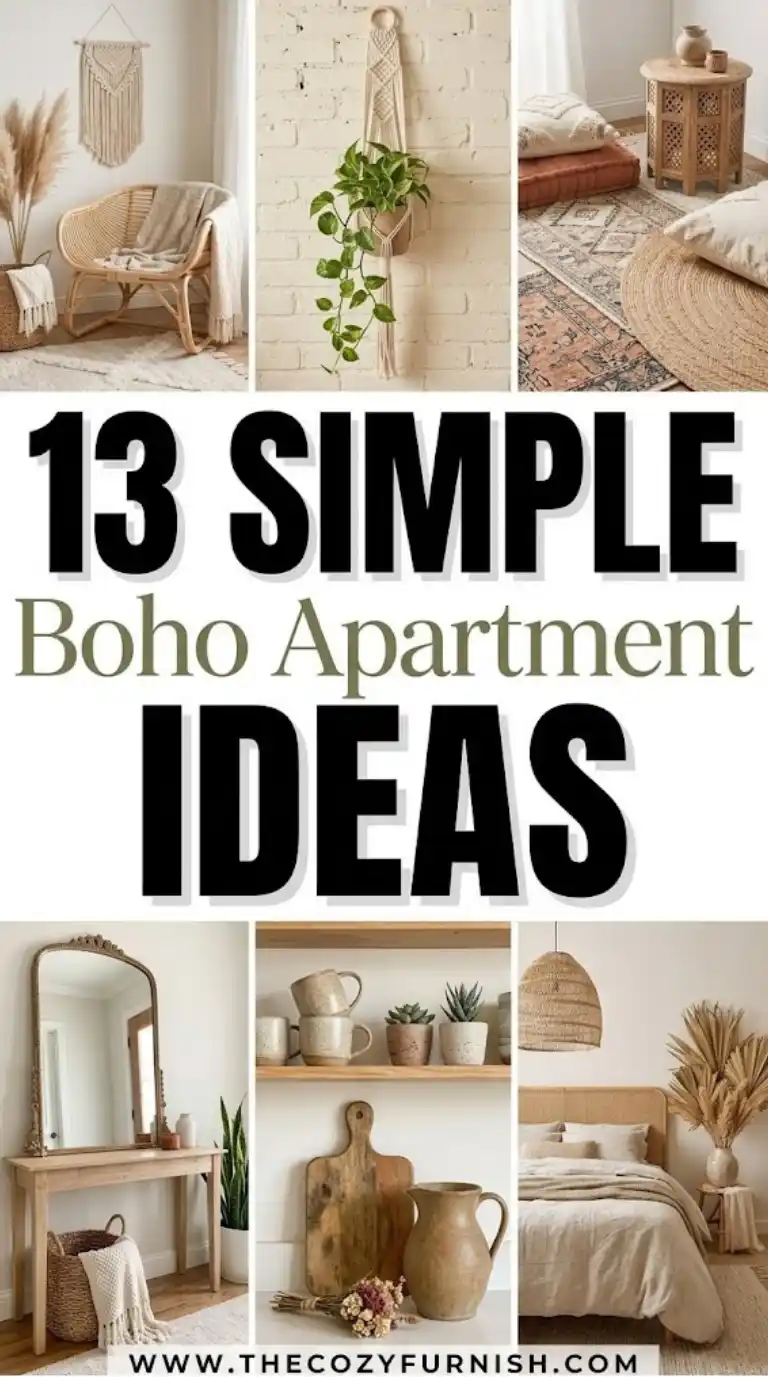 13 Boho Apartment Ideas for a Trendy Look 2 13 Boho Apartment Ideas