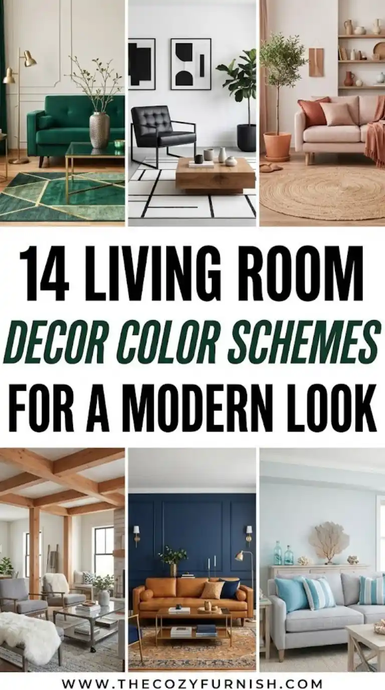 14 Living Room Decor Color Schemes for a Modern Look 2 14 Living Room Decor Color Schemes for a Modern Look