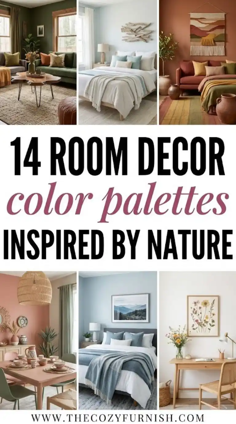 14 Room Decor Color Palettes Inspired by Nature 2 14 Room Decor Color Palettes Inspired by Nature