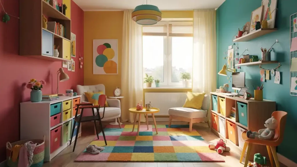 Can Room Decor Colorful Themes Work in Small Apartments 2 Can Room Decor Colorful Themes Work in Small Apartments 3