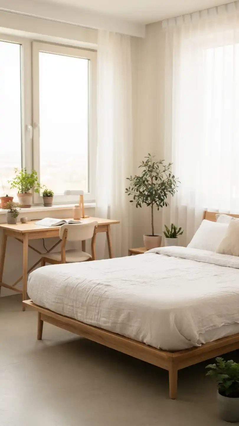 How to Decorate a Small Bedroom for a Bigger Vibe 13 Declutter Let Go for a Lighter Space