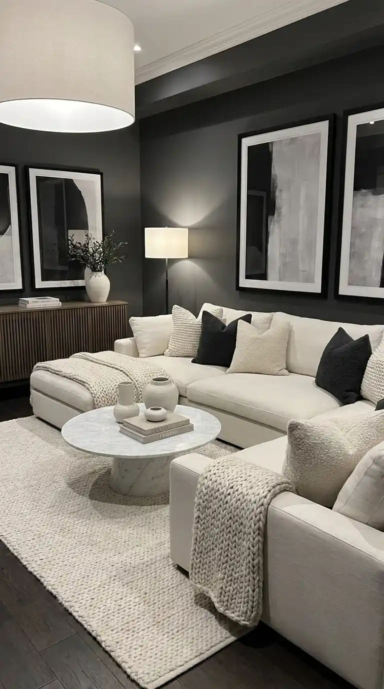 13 Living Room Decor Colorful Textiles and Pillows 11 Luxe_monochrome_cozy_cotton_livi…_202605230640