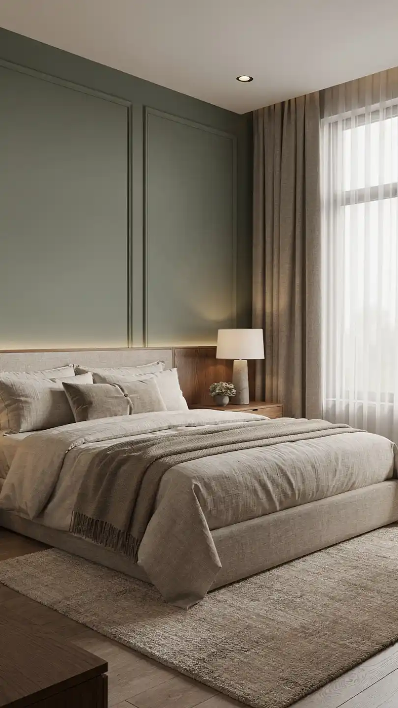 13 Subtle Ways to Use a Single Decor Color 14 Sage And Sand Subdued Luxury In A Primary Bedroom Suite