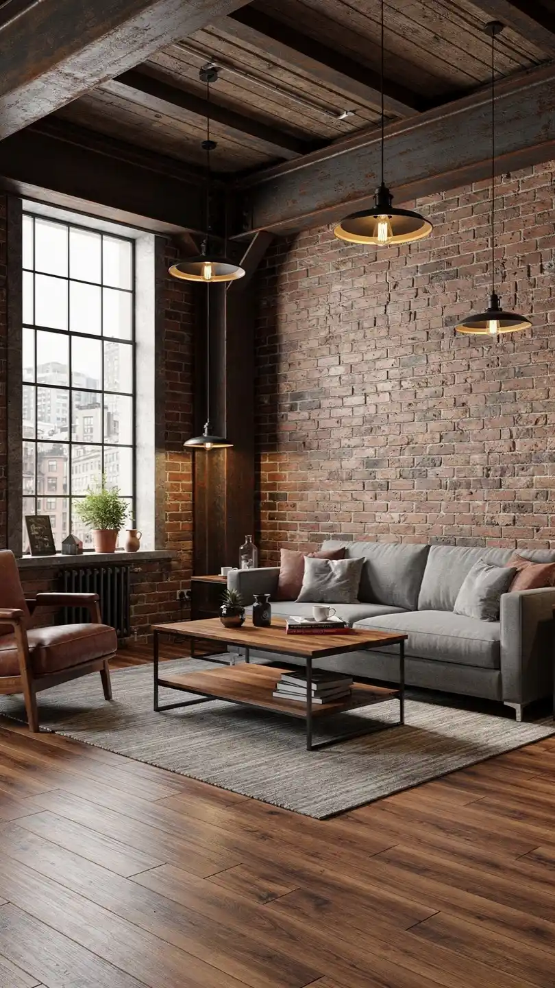 10 Room Decor Color Combinations for Art Lovers 9 Urban Industrial With Warm Wood and Steel