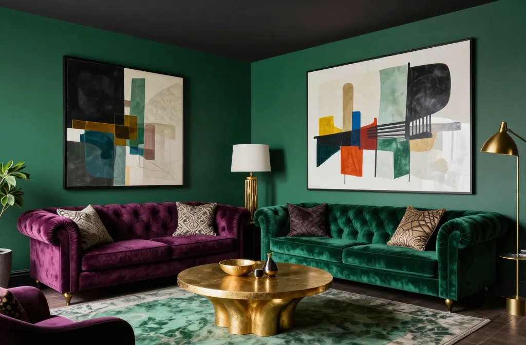 10 Room Decor Color Combinations for Art Lovers That Wow