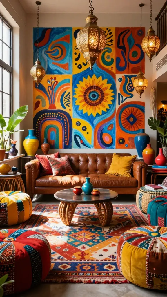 15 Maximalist Decor Colorful Living Room Tours 6 Item 1