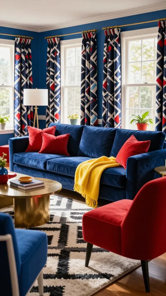 15 Maximalist Decor Colorful Living Room Tours 11 Item 6