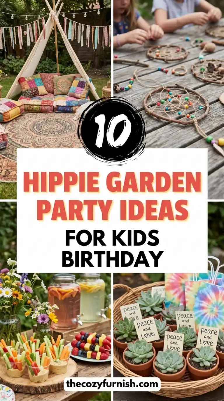10 Hippie Garden Party Ideas for Kids Birthday 2 10 Hippie Garden Party Ideas for Kids Birthday