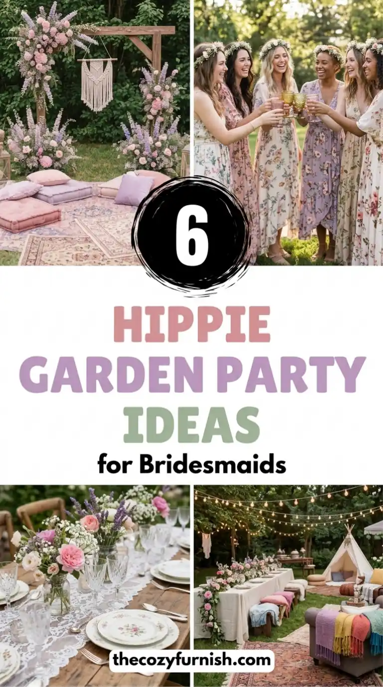 Hippie Garden Party Ideas for Bridesmaids: 6 Boho Celebration Themes 2 6 Hippie Garden Party Ideas for Bridesmaids