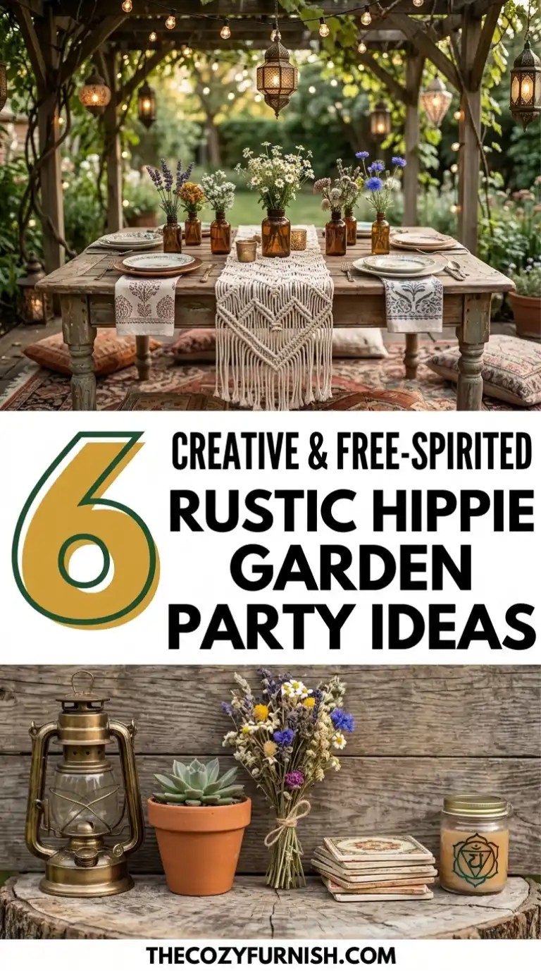6 Rustic Hippie Garden Party Ideas Outdoor 2 6 Rustic Hippie Garden Party Ideas Outdoor
